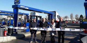 AS 24 inaugure la station GNV de Blois