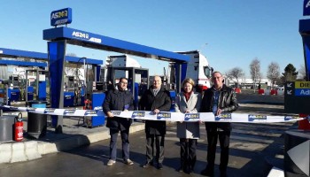 AS 24 inaugure la station GNV de Blois