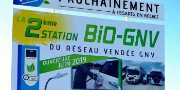 Vendée : début de travaux pour la station GNV des Essarts
