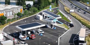 ENGIE inaugure la nouvelle station multi-&eacute;nergies de Dardilly, aux portes de Lyon