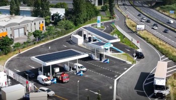 ENGIE inaugure la nouvelle station multi-&eacute;nergies de Dardilly, aux portes de Lyon