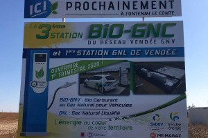 Vendée : la future station GNV de Fontenay-le-Comte entame ses travaux