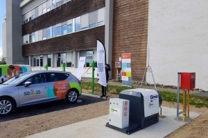 Bretagne : le SDE 35 inaugure une première station GNV privative