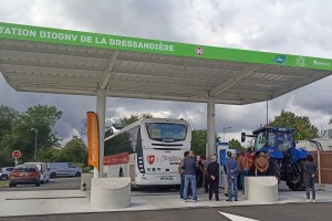 Dans les Deux-Sèvres, Séolis Mobilités inaugure une nouvelle station bioGNV