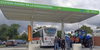 Dans les Deux-S&egrave;vres, S&eacute;olis Mobilit&eacute;s inaugure une nouvelle station bioGNV