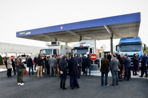 Total inaugure sa première station GNV AS24 à Nantes