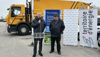 Dans le nord, SEVEN pose la premi&egrave;re pierre de la station bioGNV de Wormhout