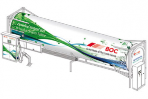 BOC prsente une station GNL mobile  Birmingham