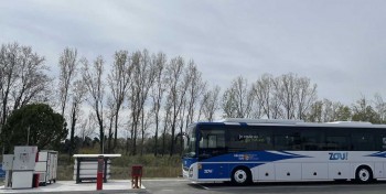 Une station GNV privative pour les Autocars Raoux