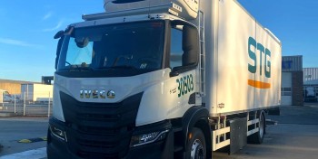 Des porteurs GNC dotés de groupes frigorifiques hybrides pour STG