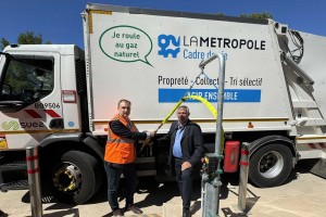 Avec TSG, Suez ouvre une station GNV pour ses BOM à La Ciotat