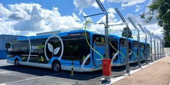 Bus BioGNV : la premi&egrave;re station de Niort Agglo entre en fonction
