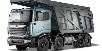 Inde : Tata Motors lance sa gamme de camions-bennes au GNL