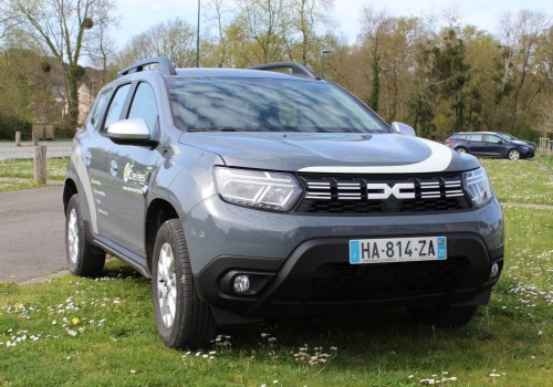 On a testé le Dacia Duster bioGNV de Borel
