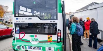 A Thouars, les minibus au bioGNV entrent en service