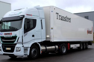 Transfret reçoit ses premiers camions au gaz naturel