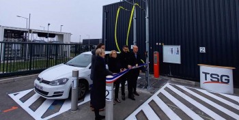 Avec TSG, GRDF inaugure une nouvelle station GNV &agrave; Bezannes