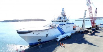 Ce navire des garde-c&ocirc;tes finlandais teste le bioGNL