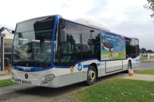 Caen lance sa première ligne de bus au biogaz