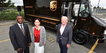 Canada : UPS &eacute;tend sa flotte de v&eacute;hicules GNV