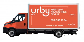 Urby choisit le GNV pour sa logistique urbaine