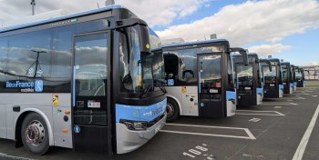 En Ile-de-France, le d&eacute;p&ocirc;t de bus de V&eacute;lizy passe au biomethane