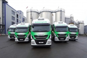 Le 1000ème Iveco Stralis NP livré roule au biométhane