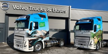 De nouveaux camions GNL 500 ch pour les Transports Megevand