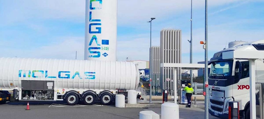 Station GNV Molgas Green Mobility Veauche