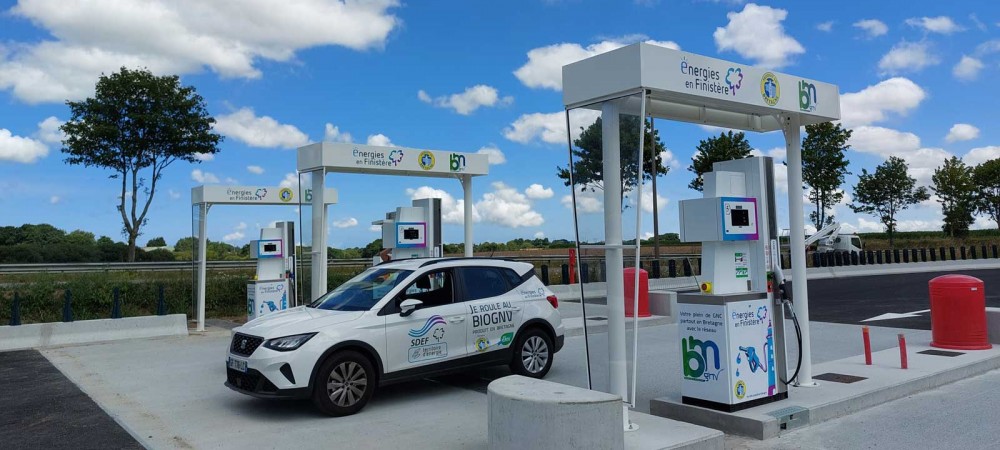 Station GNV Bretagne Mobilité GNV LANDIVISIAU