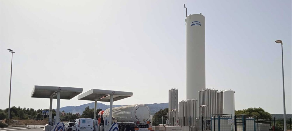 Station GNV ENGIE Solutions LA PALME