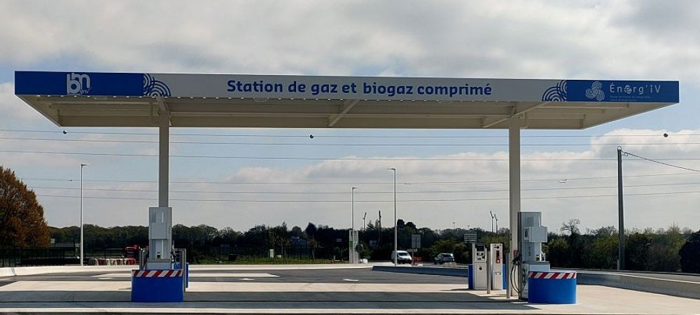 Station GNV BMGNV Chartres-de-Bretagne