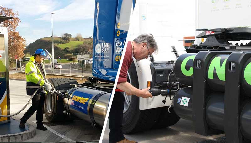 Camions GNC VS camions GNL : quelle technologie choisir pour les poids lourds ?