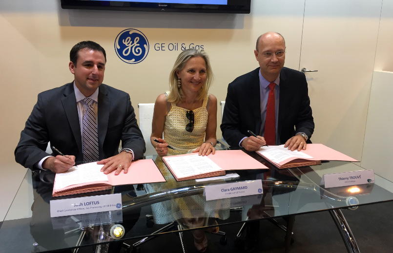 Début juin 2015, GE France et GRTgaz ont signé un accord visant à promouvoir le développement en France des infrastructures de ravitaillement en gaz naturel comprimé (GNC) pour véhicules (GNV).