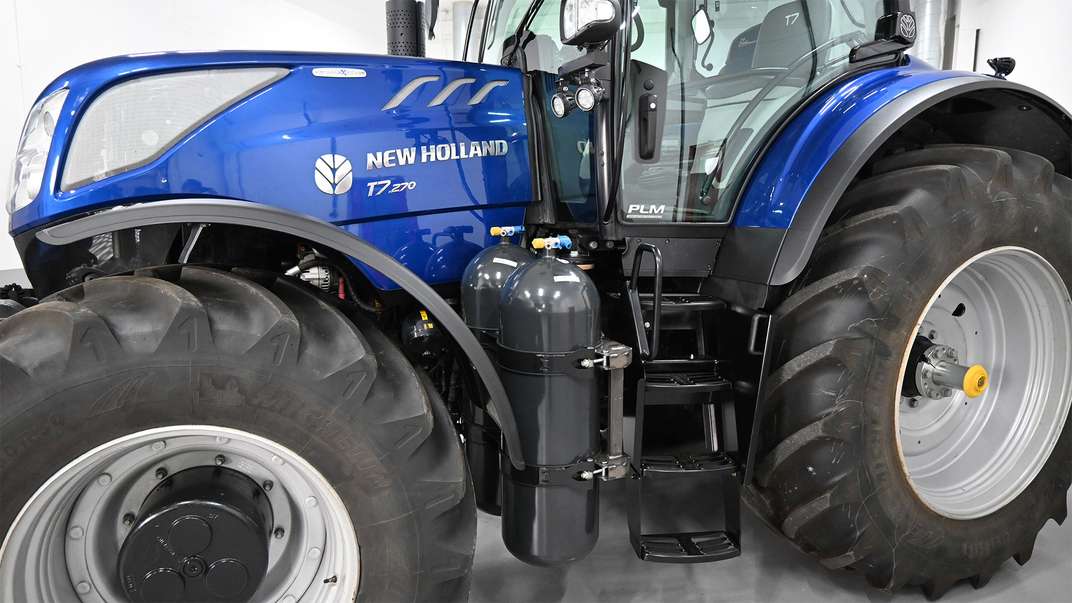 New Holland récompensé pour son tracteur agricole au GNL