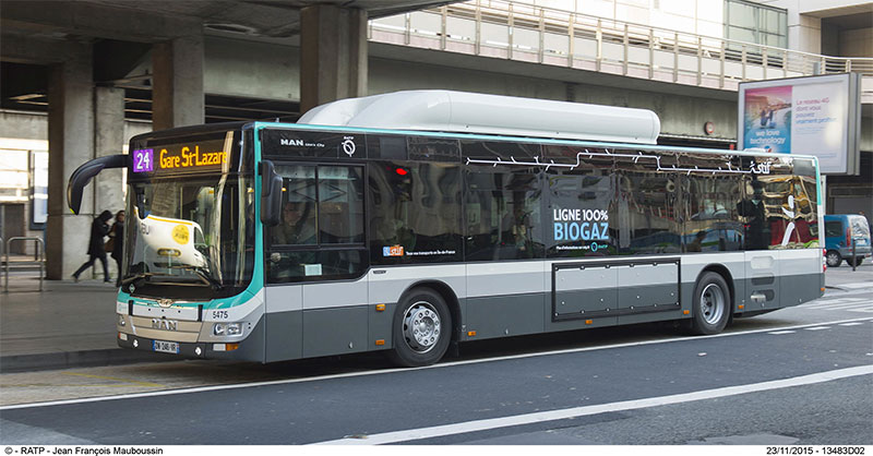 Bus RATP : moins d'électrique, plus de gaz - transportparis - Le  webmagazine des transports parisiens