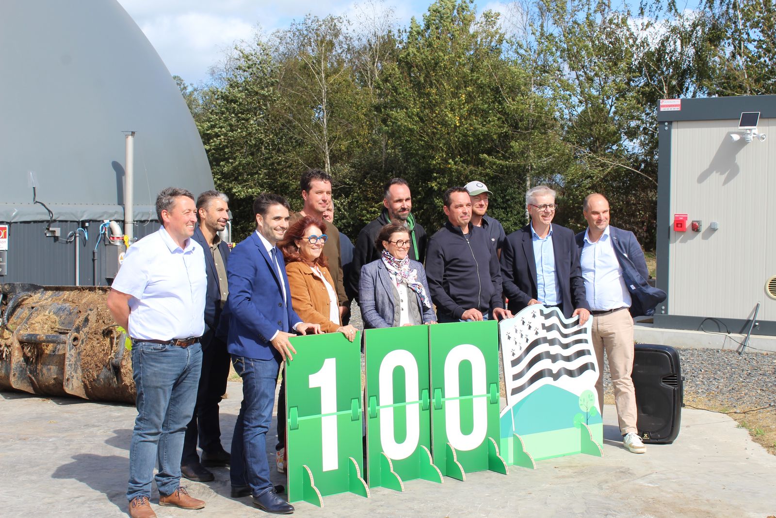 La Bretagne passe le cap des 100 points d'injection en biométhane