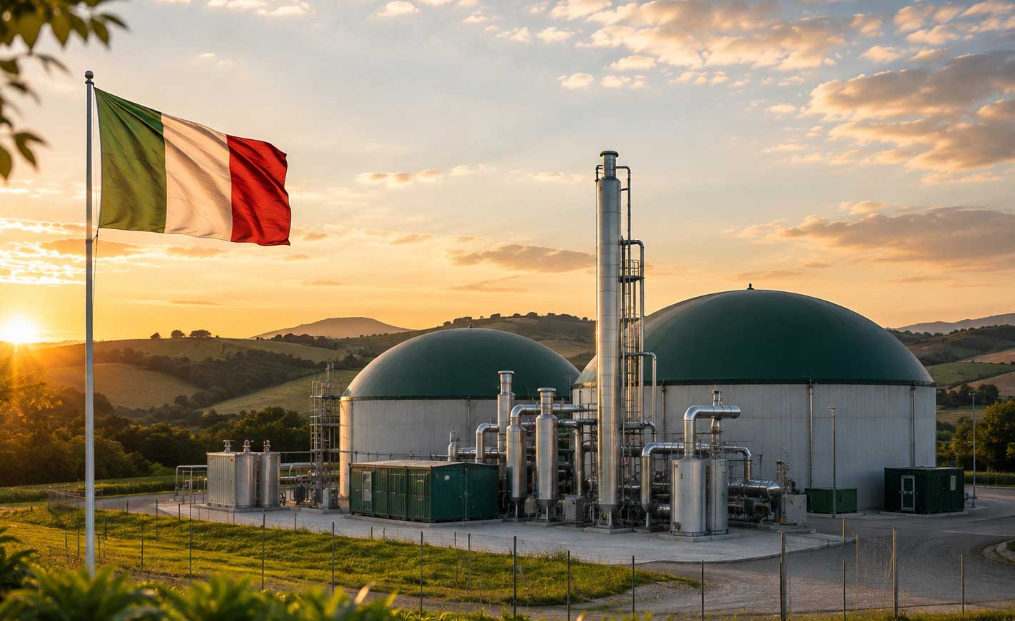 Biom&eacute;thane : en Italie, la production a bondi de 17 % en 2025