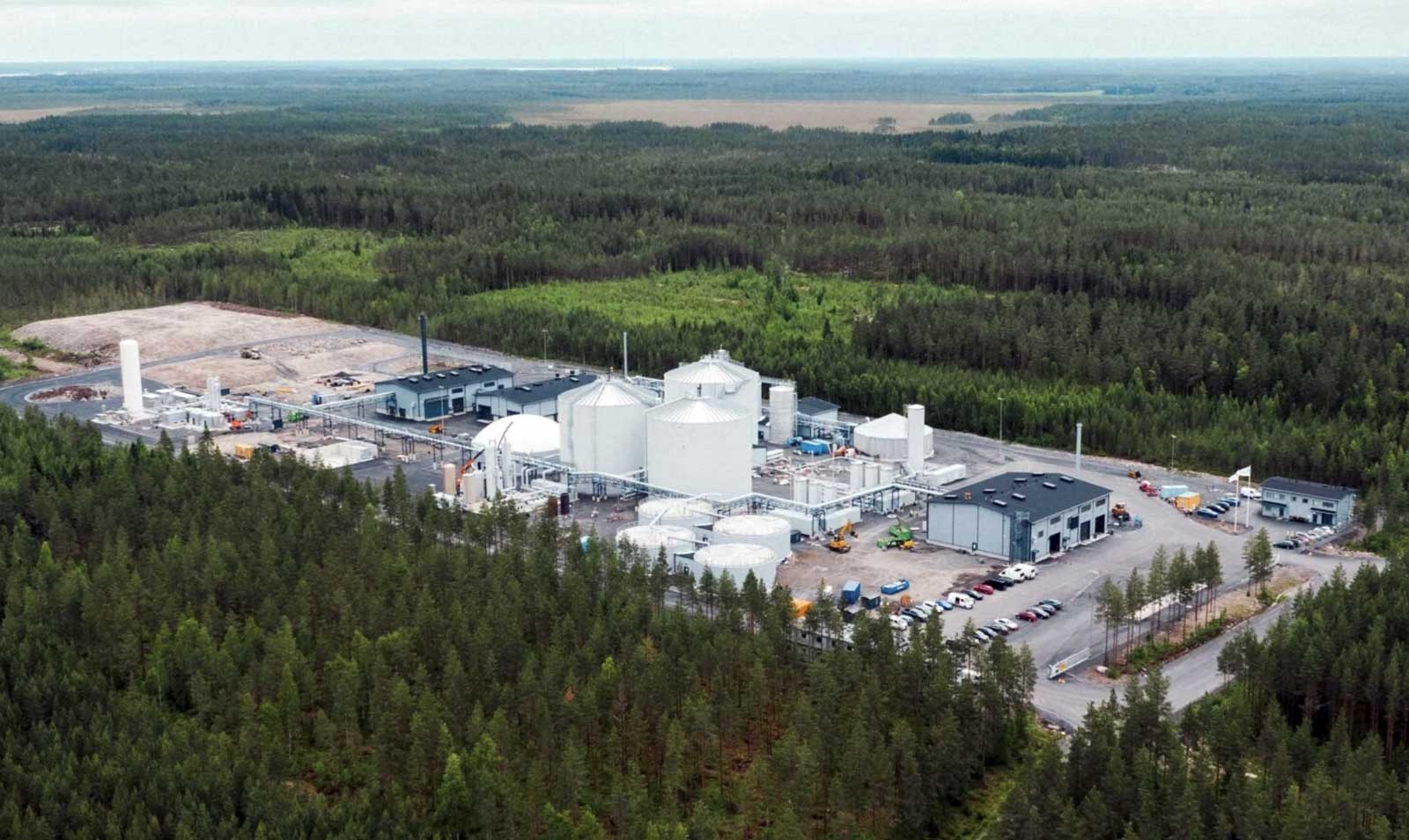 En Finlande, une usine bioGNL pour d&eacute;carboner les transports