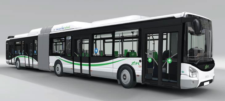 Nantes : La Semitan prend réception de son premier bus GNV Urbanway
