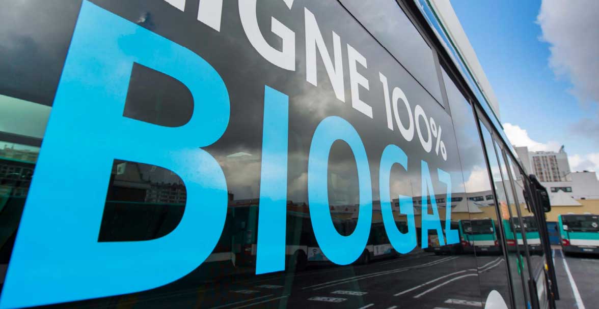 BioGNV : l'Europe soutient le programme Bus 2025 de la RATP