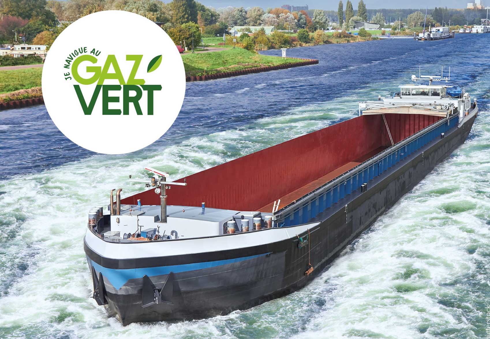 BioGNV maritime et fluvial : GRDF lance son second appel à projets