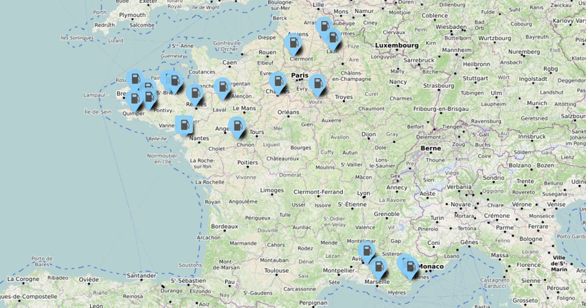 L'ADEME finance 19 nouvelles stations GNV pour couvrir les zones blanches