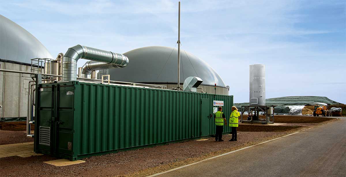 Air Liquide a multiplié par deux sa production de biométhane