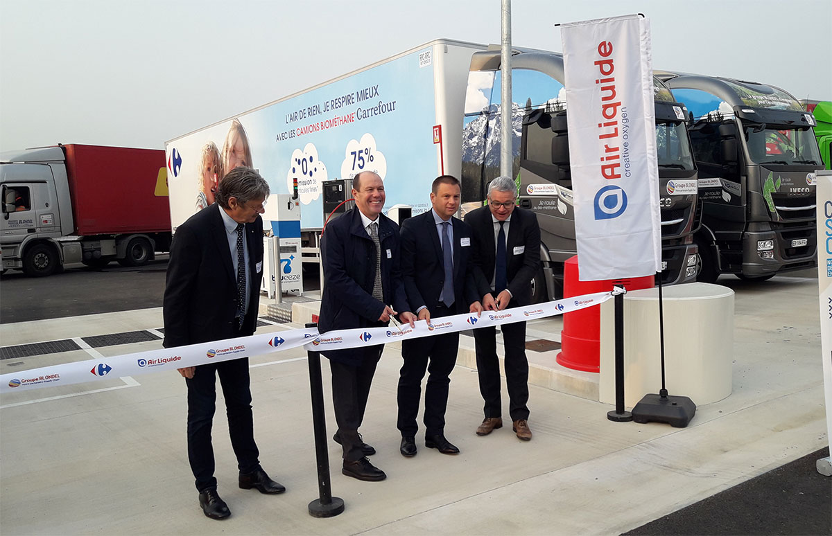 Air Liquide inaugure la station GNV de Crépy-en-Valois