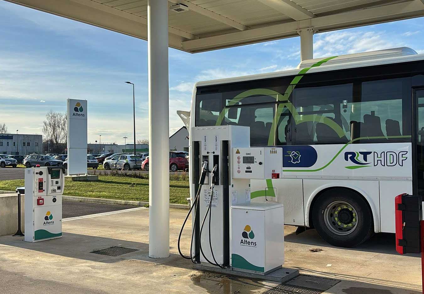 Hauts-de-France : Altens inaugure la station bioGNC de Guise 