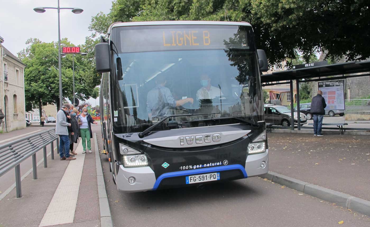 Dans l'Orne, Argentan met en service ses premiers bus au gaz naturel