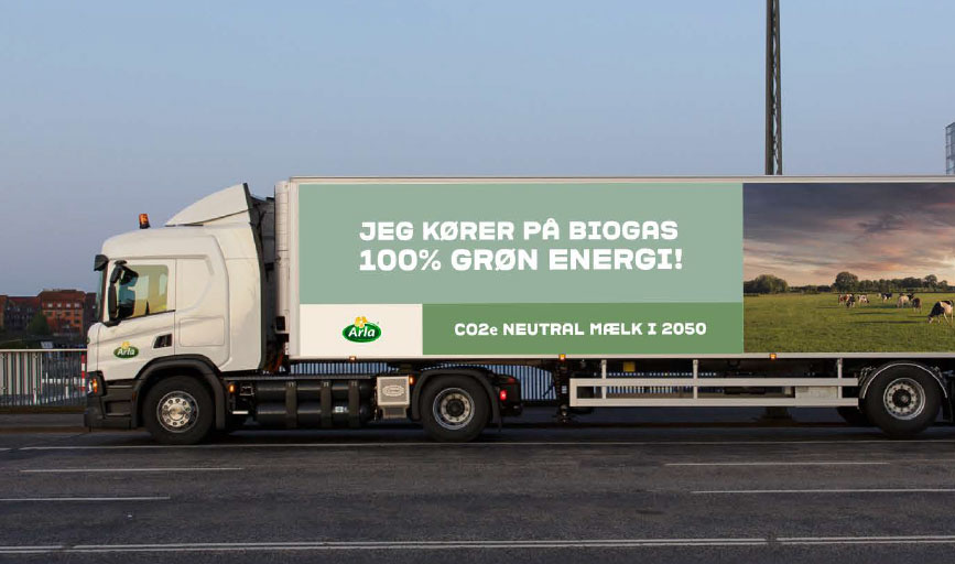 A Copenhague, les camions à lait roulent au biogaz