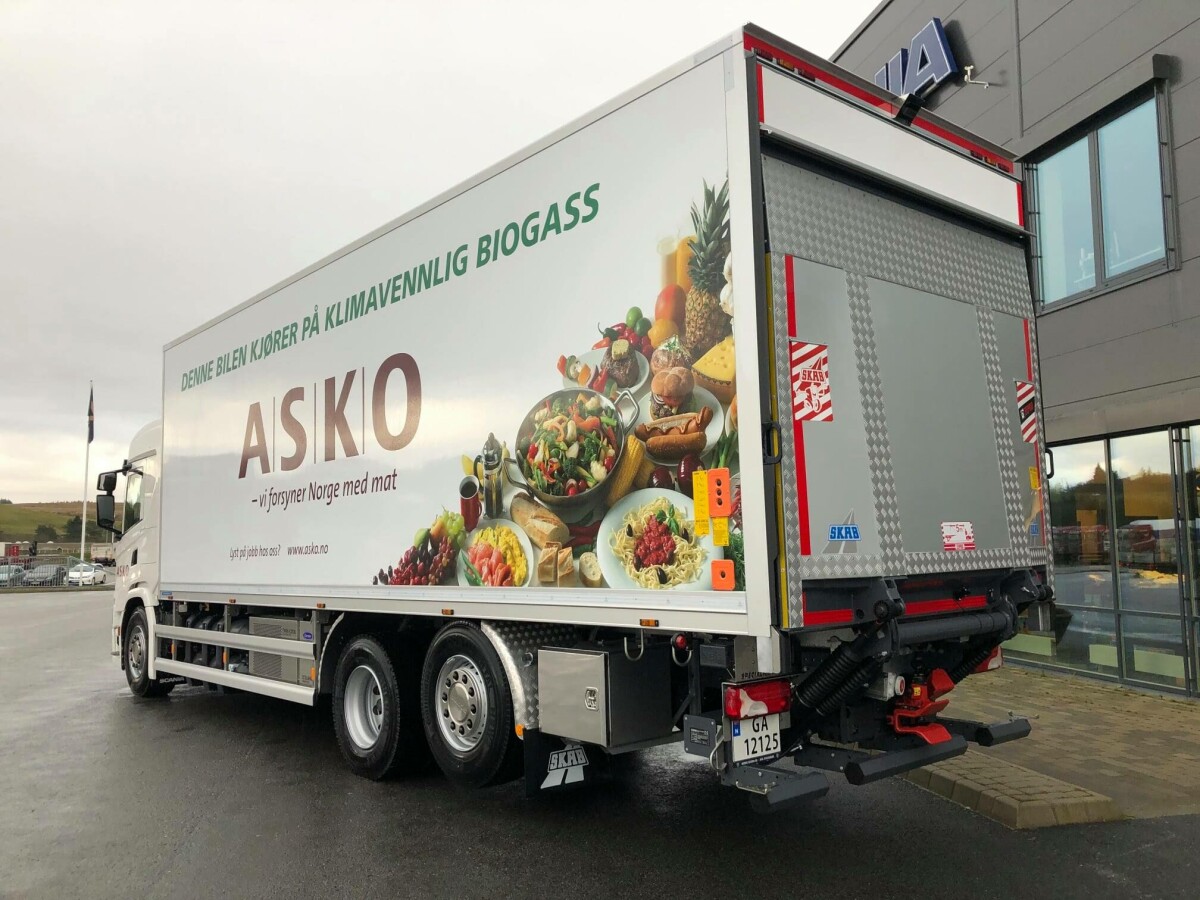 En Norv&egrave;ge, les invendus alimentaires alimentent les camions au biogaz