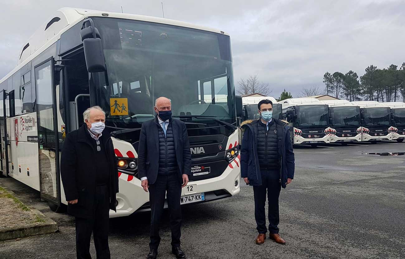 Les premiers cars GNV arrivent en Gironde